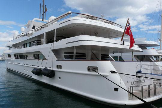 motor yacht lady haya